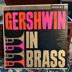 GERSHWIN IN BRASS - AMERICAN IN PARIS - RHAPSODY IN BLUE - JACK SAUNDERS